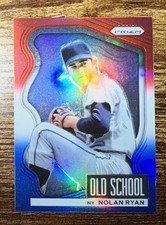 2022 Panini Prizm - Old School Nolan Ryan #OS-1 Red White & Blue Prizm
