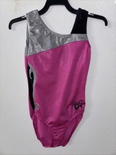 GK elite Gabby Douglas taglia bambino body ginnastica grande in ottime condizioni!!