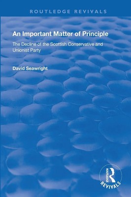 David Seawright | An Important Matter of Principle | Taschenbuch | Englisch