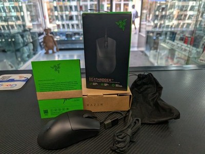 Razer DeathAdder V3 Wired Gaming Mouse Black 59g Tested Working Boxed