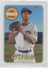 2018 Topps Heritage Magenta Back /10 Carl Edwards Jr #264 0s55
