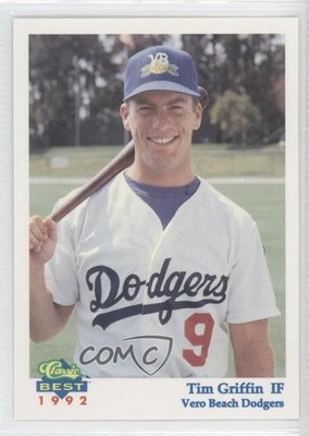 1992 Classic Best Vero Beach Dodgers Timothy Griffin #6 0q3