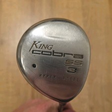 King Cobra SS 3 Wood Hyper Steel Graphite Shaft stiff Flex mid kick 60g vgc