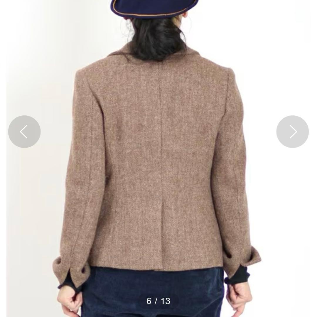 45R Lovat Tweed Jacket, Check Pattern, Wool - image 3