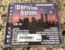 Party Tyme Karaoke - Broadway 16-song CD G - Audio CD - New  Sealed 