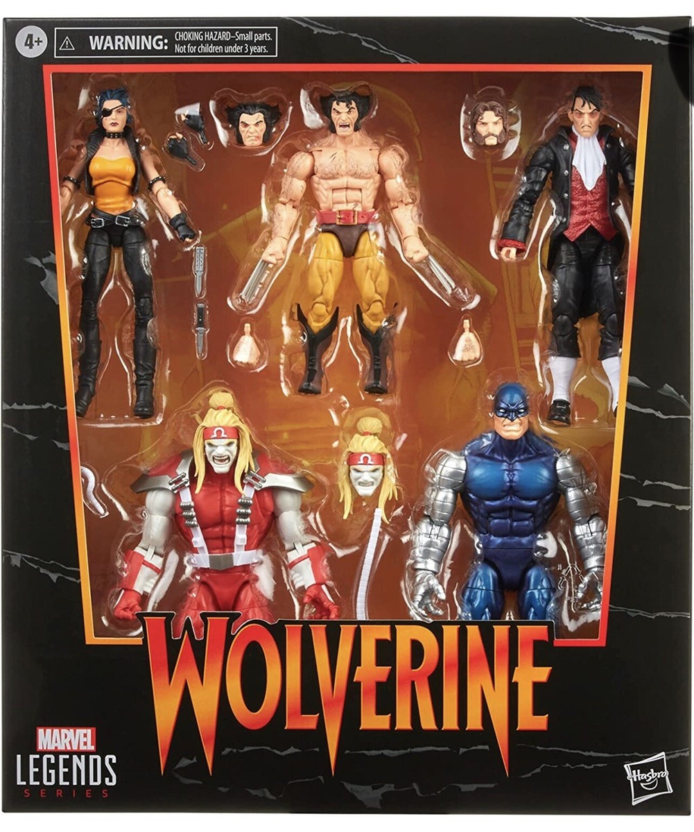 Marvel Legends Wolverine 5-Pack Amazon Exclusive Cyber Omega Red