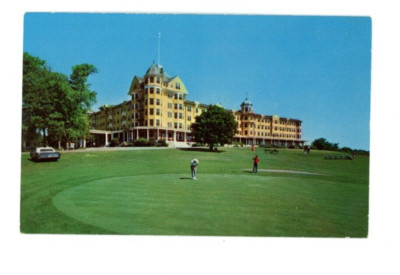 Postcard Chrome The Samoset Hotel Rockland Maine Lyric 4-8411