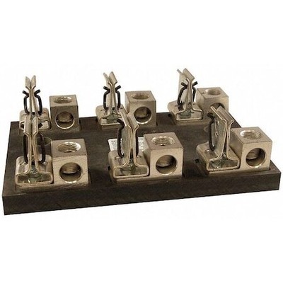 Mersen 62003J Open Fuse Block, J Ul Class, 3 Poles, 101 To 200A Amp Range, 600V