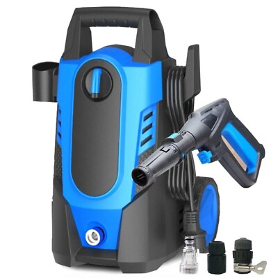 #ad #ad 220V 1400W High Pressure Car Wash Washer 105bar Car Wash Pump with Lance $245.70