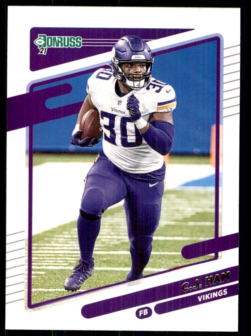 2021 Donruss C.J. Ham Minnesota Vikings #130 | eBay