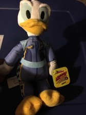 Just Play Disney Junior 10" Stuffed Plush Roadster Racer Donald Duck - New