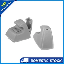 Pack of 2 For Chevrolet Cruze Gray Sun Visor Support Clip Retainer 95994975