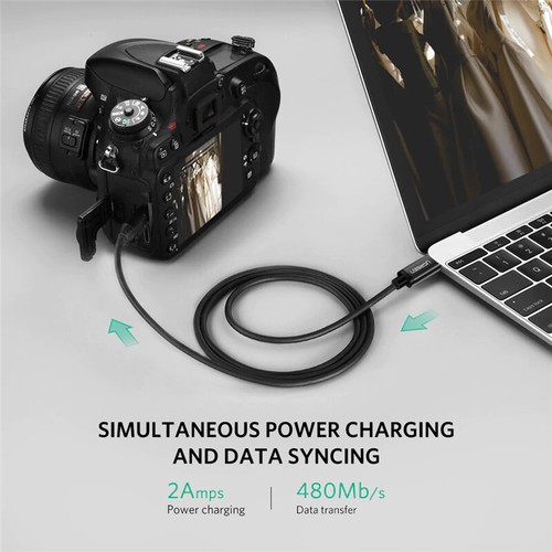 Ugreen USB Type C to Mini USB Cable Sync & Charging Thunderbolt 3 Compatible. 1m - 第 2/7 張圖片