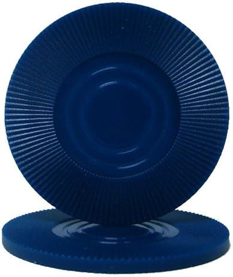 25 Interlocking Plastic Radial Poker Chips - Choose Colors