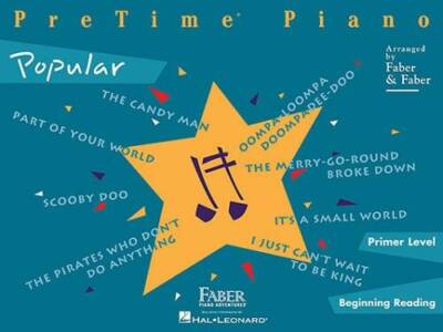 PreTime  Popular: Primer Level (Pretime Piano Series) - Paperback - ACCEPTABLE