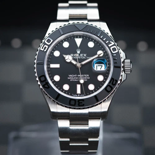 NEW 2024 Rolex Yacht-Master 42 RLX Titanium  Complete Set 226627