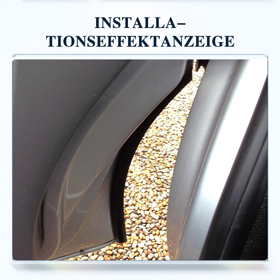 2x Für VW T5 T6 Türdichtung Gummidichtung vorne re + li 7H0837566A 7H0837565A - Bild 4 von 4