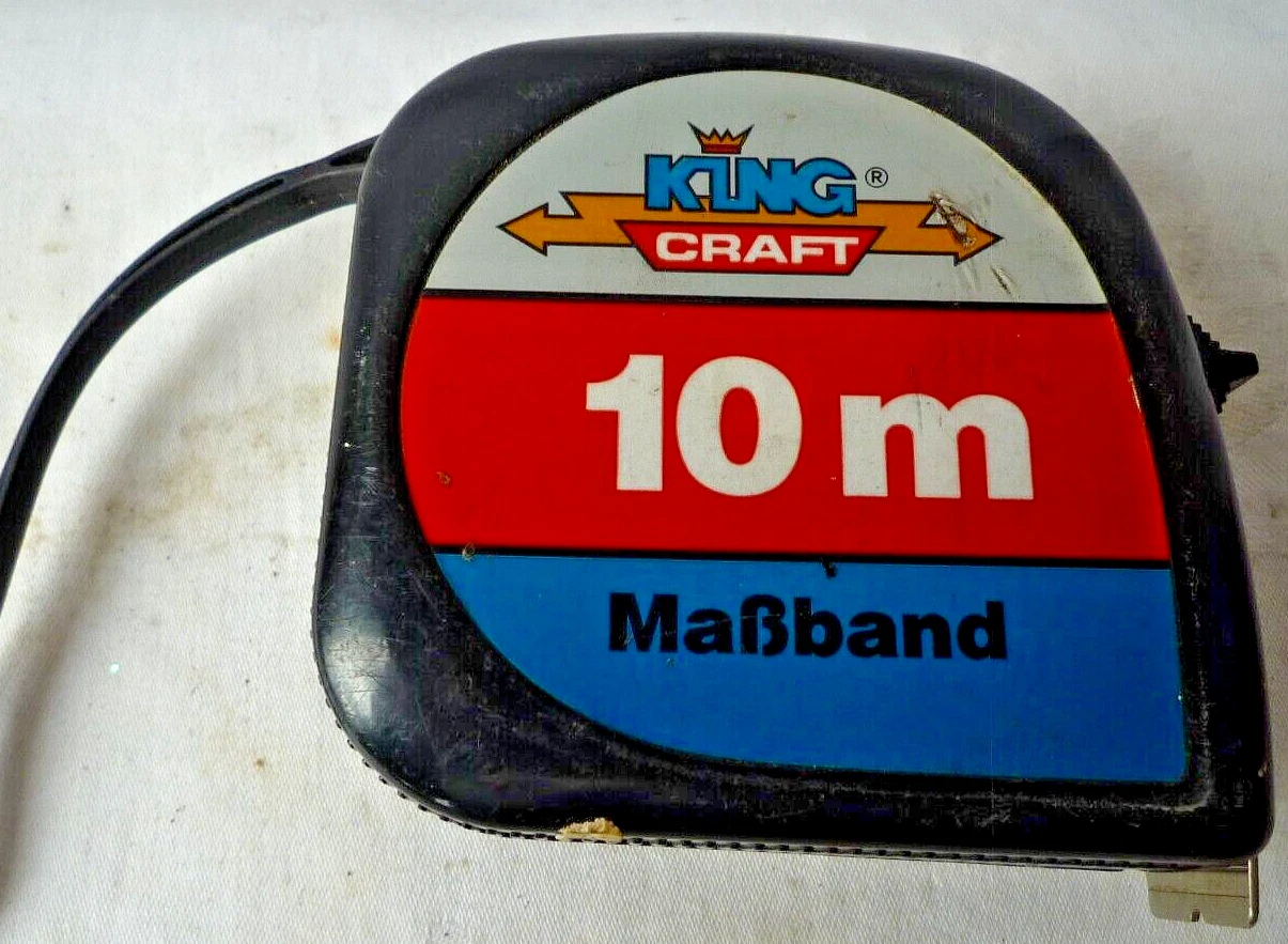KIng Craft Maßband Rollmaßband 10 m - Bild 1 von 2