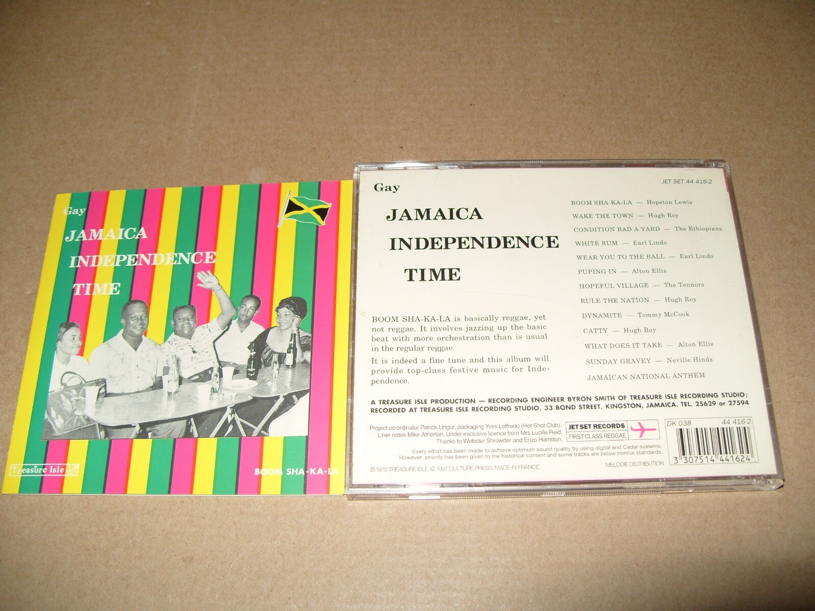 Gay Jamaica Independence Time Various 1998 cd + Inlays Near Mint (F11)