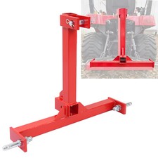 3 Point 2" Receiver Trailer Hitch Category 1 Tractor Tow Hitch Drawbar Adapter