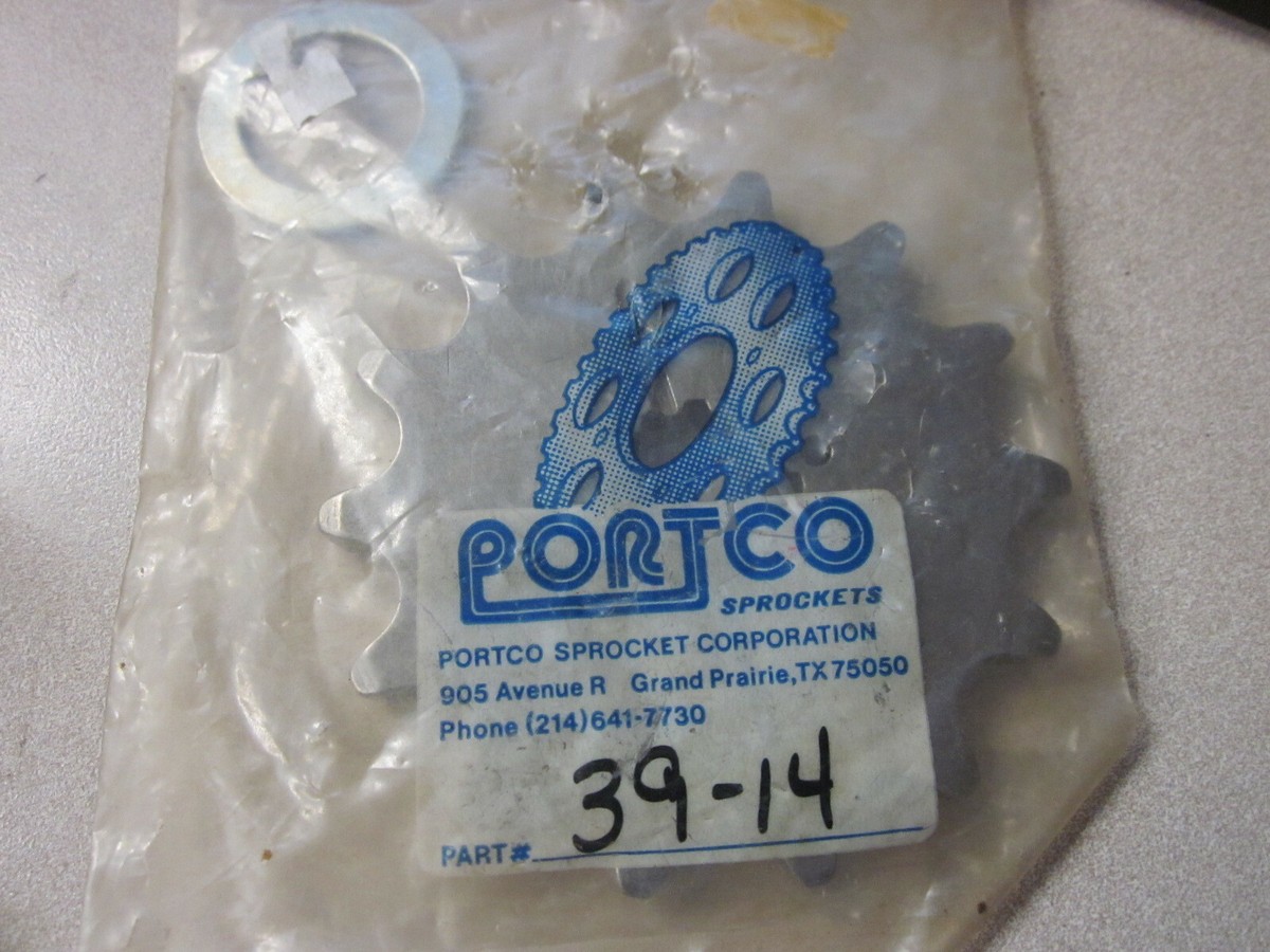 NOS Portco Drive 14T Sprocket Fits Kawasaki Z1 KZ900 KZ1000 39-14