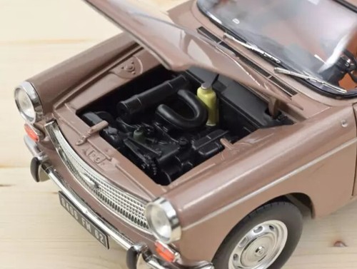 NOREV - 1965 PEUGEOT 404 marrón metalizado con caravana Henon - 1/18 - NOREV1... - Imagen 7 de 7
