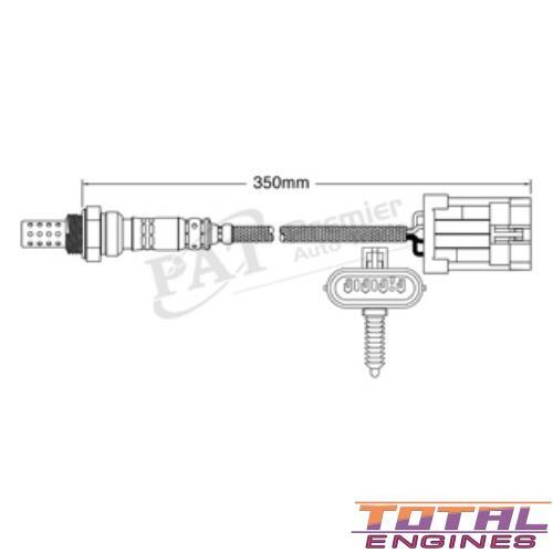 PAT Premium Oxygen Lambda Sensor fits Holden Commodore Police VS 3.8L V6 L67 - Picture 2 of 2
