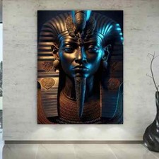 Egyptian Pharaoh  Wall Art  Canvas Unframed/Framed