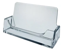 SALE 100 New Business Card Holder Desktop Clear Acrylic Display FREE FAST SHIP