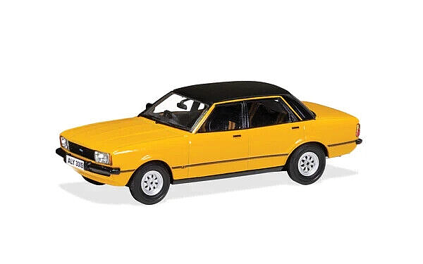 CORGI VANGUARDS - VA11914 Ford Cortina Mk4 2.3S - Signal Amber 1:43 Boxed