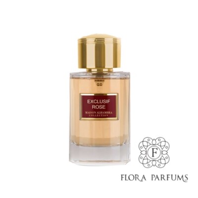 Eau de Parfum für Herren und Damen - Exclusive Rose - 80ml - Maison Alhambra