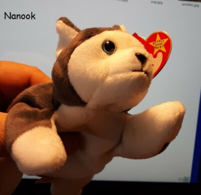 ty beanie babies Nanook 1996 style 4104