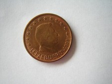 Luxemburg 2008 1 Kursmünze 5 cent Großherzog Henri aktuellem Umlauf gut erhalten