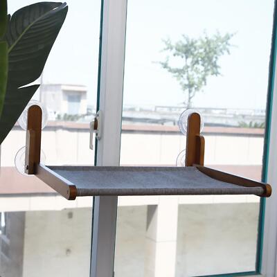 Katzenfenster Sitzstange Schlafbett Katzenhängematte für Fenster für Indoor Katzen