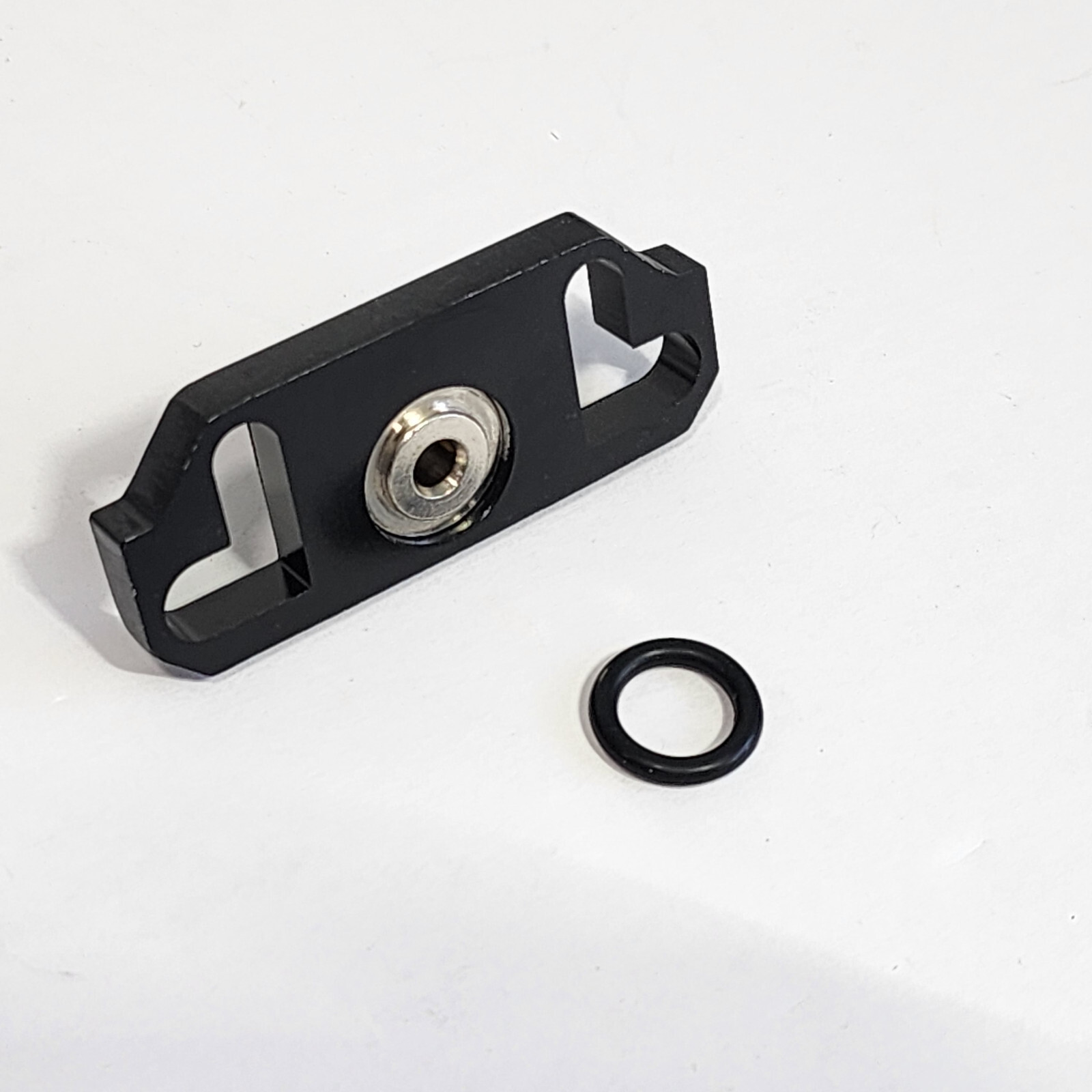 FUEL PRESSURE REGULATOR RAIL ADAPTER RISER - BLACK FOR HONDA EK EG6 B16 B18 B20