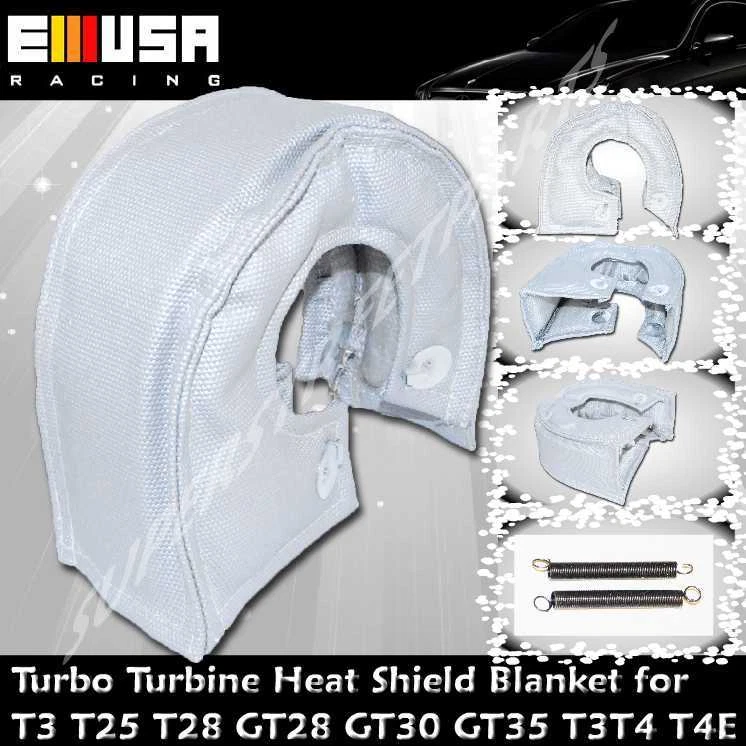 Compresor híbrido turbo .50 A/R AMARILLO EMUSAT3/T4 .63 A/R turbina + manta de malla Foto 3 de 4