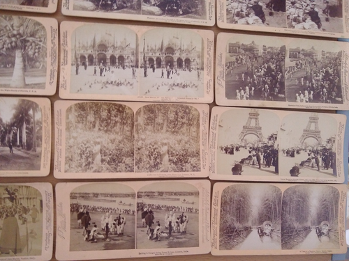 1890s - 1900s Lot of 20 Egypt USA Jamaica China France Others Stereoview Photos - Picture 8 of 15