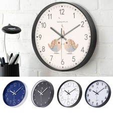 30cm Wall Clock Kitchen School Office Home Shabby Chic Modern Decor Quartz Clock