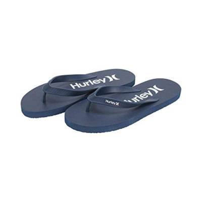 Hurley Men's One and Only Flip Flop, Coastal Blue, Size 10