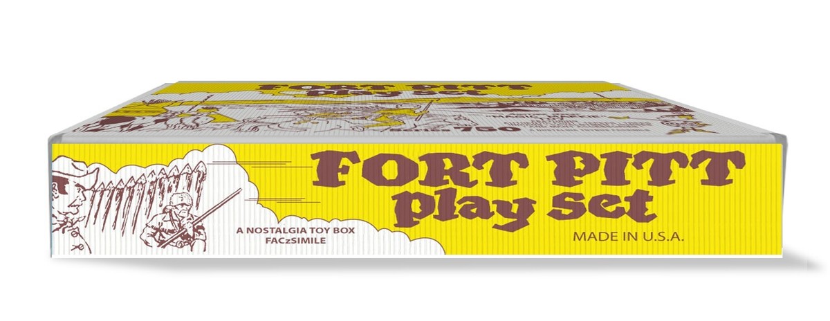 Marx Fort Pitt Play Set Box | eBay