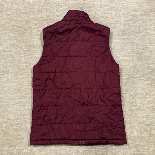Team Adidas Puffer Vest Fairleigh Dickinson University Golf Maroon Small - Picture 2 of 5