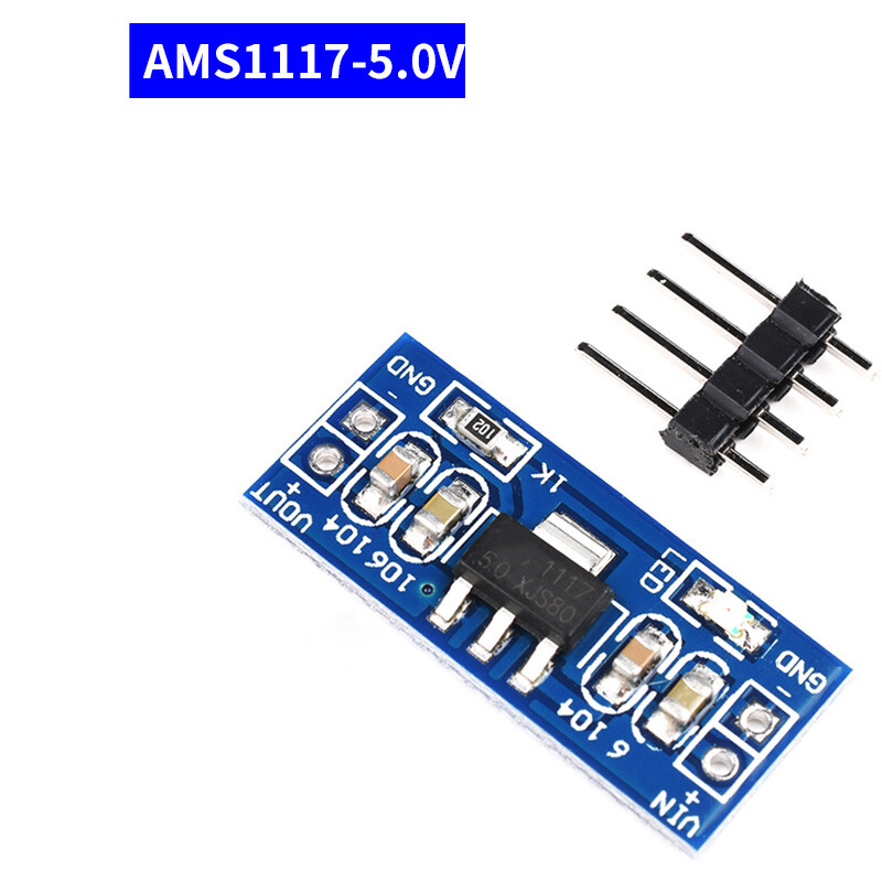 AMS1117 Regulator Module 1.2V - 5V Step-Down Converter Voltage ...