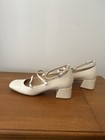 Dolce Vita White Patent Leather Mary Jane Shoes Meadow 2” Heals Size 10.5 — photo 4