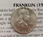 1962 P FRANKLIN HALF DOLLAR    TP-3665
