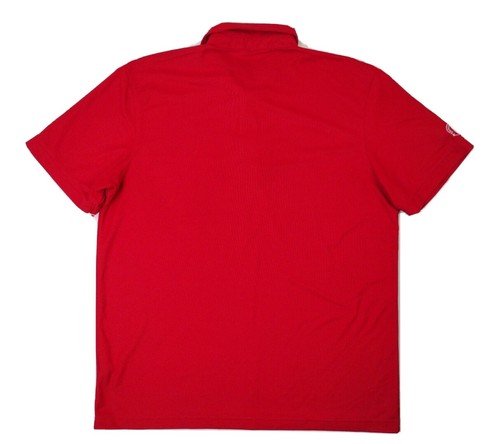 Chick-Fil-A Oobe Men's XL Red Employee Uniform Work Short Sleeve Polo Shirt - 第 4/8 張圖片