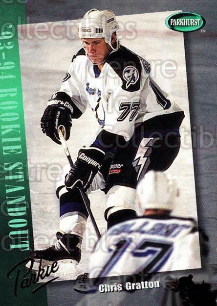 1994-95 Parkhurst Gold #282 Chris Gratton