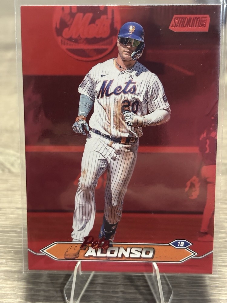2024 Topps Stadium Club - Red Foil #176 Pete Alonso