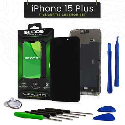 TFT Display für iPhone 15 PLUS Retina TFT Bildschirm 3D Touch NEU 6,7'' SEIDOS