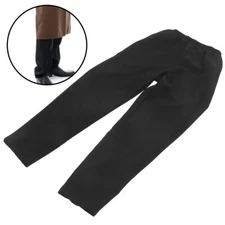 1 Pair Black Chef Pants Workwear Trousers Work Pants Men Pants Staff Slacks