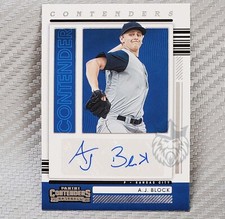 AJ Block RC SP Auto 📈2021 Panini Contenders Rookie Autograph #CA-AB Kansas City